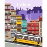 Ravensburger CreArt - Farbenfrohes Lissabon, Malen 