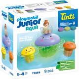 PLAYMOBIL 71439 Junior Aqua & Tinti: Bunte Quallenfamilie, Konstruktionsspielzeug 