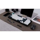 Keychron Q5 Max, Gaming-Tastatur schwarz/mehrfarbig, DE-Layout, Gateron Jupiter Banana, Hot-Swap, Aluminiumrahmen, RGB