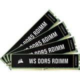 Corsair DIMM 64 GB DDR5-6000 ECC (4x 16 GB) Quad-Kit, Arbeitsspeicher schwarz, CMA64GX5M4B6000C40, WS, INTEL XMP