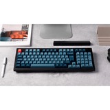 Keychron V5 Max, Gaming-Tastatur schwarz/blaugrau, DE-Layout, Gateron Jupiter Red, Hot-Swap, RGB