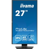 iiyama ProLite XUB2792UHSU-B6, LED-Monitor 68.5 cm (27 Zoll), schwarz (matt), UltraHD/4K, IPS, HDMI, DP, USB-C