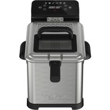 Tefal Fritteuse FR507D Family Pro Digital edelstahl/schwarz, 2.400 Watt, Ölbehälter 4 Liter