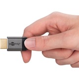 goobay Plus High-Speed-HDMI-Kabel mit Ethernet, 4K @ 60Hz grau, 15 Meter