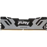 Kingston FURY DIMM 24 GB DDR5-7200 , Arbeitsspeicher silber/schwarz, KF572C38RS-24, Renegade, INTEL XMP