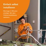 tado° Smart Thermostat V3+ Starter Kit (Funk), Set weiß, Für Heizthermen und Gasetagenheizungen