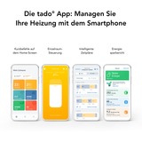 tado° Smart Thermostat V3+ Starter Kit (Funk), Set weiß, Für Heizthermen und Gasetagenheizungen