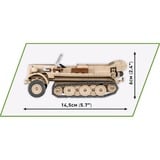 COBI Sd.Kfz 10 Demag D7, Konstruktionsspielzeug 