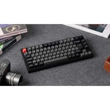 Keychron Lemokey P1 Pro, Gaming-Tastatur schwarz/grau, DE-Layout, Keychron Super Banana, Hot-Swap, Aluminiumrahmen, RGB