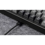 Keychron Lemokey P1 Pro, Gaming-Tastatur schwarz/grau, DE-Layout, Keychron Super Banana, Hot-Swap, Aluminiumrahmen, RGB