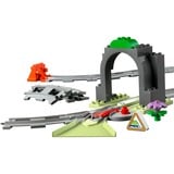 LEGO 10425 DUPLO Town Eisenbahntunnel und Schienen Erweiterungsset, Konstruktionsspielzeug 