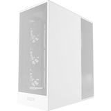 NZXT H7 Flow ( 2024 )  , Tower-Gehäuse weiß, Tempered Glass