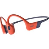 Shokz OpenSwim Pro, Kopfhörer rot/blaugrau, Blueooth, 32 GB Speicher für Musik