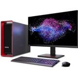 Lenovo ThinkStation P8 (30HH0013GE), PC-System schwarz/rot, Windows 11 Pro 64-Bit