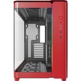 Montech KING 95   , Tower-Gehäuse rot, Tempered Glass x 2