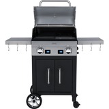 Steba Deluxe Grillcenter VG 7000 Devil’s Choice, Elektrogrill edelstahl/schwarz, 2.800 Watt