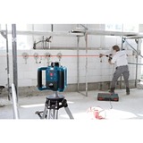 Bosch Rotationslaser GRL 300 HV Professional blau/schwarz, rote Laserlinie und Lotpunkt, mit Laser-Empfänger LR 1, in L-BOXX