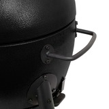 Char-Griller AKORN Jr. Kamado 14" Holzkohlegrill schwarz, Ø 36cm