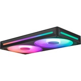 NZXT F240 RGB CORE, Gehäuselüfter schwarz, 240 mm