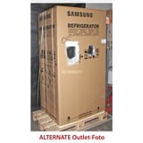 SAMSUNG RS62DG5003B1EF, Side-by-Side edelstahl (dunkel), AI Energy Mode, All-round Cooling, Twist Ice Maker