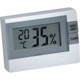 TFA Digitales Thermo-Hygrometer, Thermometer weiß/grau