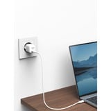 Ansmann Home Charger HC130PD-mini, 30 Watt, Ladegerät weiß, 1x USB-C, GaN, PowerDelivery, Multisafe-Technologie