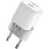 Ansmann Home Charger HC130PD-mini, 30 Watt, Ladegerät weiß, 1x USB-C, GaN, PowerDelivery, Multisafe-Technologie