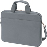 DICOTA Slim Eco BASE, Notebooktasche grau, bis 35,8 cm (14,1")