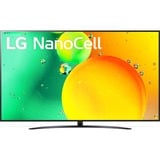 LG 86NANO769QA, LED-Fernseher 217 cm (86 Zoll), schwarz, UltraHD/4K, HDR, Triple Tuner, HDMI 2.1, 100Hz Panel