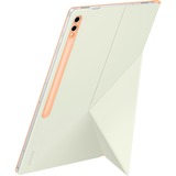 SAMSUNG Smart Book Cover, Tablethülle hellorange/mint, Samsung Galaxy Tab S10 Ultra | S9 Ultra