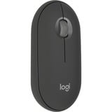 Logitech Pebble Mouse 2 M350s, Maus graphit, Bluetooth, für Windows/macOS/iPadOS/Android/ChromeOS/Linux