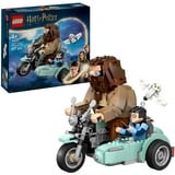 LEGO 76443 Harry Potter Hagrids und Harrys Motorradtour, Konstruktionsspielzeug 