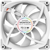 Montech RX120 PWM 120x120x25, Gehäuselüfter weiß