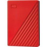 WD My Passport 6TB, Externe Festplatte rot, Micro-USB-B 3.2 Gen 1