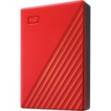 WD My Passport 6TB, Externe Festplatte rot, Micro-USB-B 3.2 Gen 1