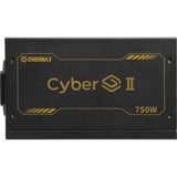 Enermax CYBERG II 750W, PC-Netzteil 2x PCIe, 750 Watt