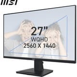 MSI PRO MP275QDE, LED-Monitor 69 cm (27 Zoll), schwarz, WQHD, IPS, Adaptive-Sync, HDR, 100Hz Panel