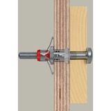 fischer Hohlraumdübel DuoHM 5x55 S TX 25 Stück, mit Panhead-Schraube