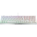 CHERRY MX 3.1, Gaming-Tastatur weiß/silber, DE-Layout, Cherry MX2A Red