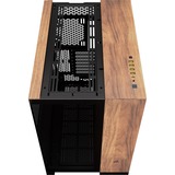 Corsair 6500X , Tower-Gehäuse schwarz/braun, Tempered Glass x 2