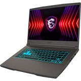 MSI Thin 15 B12UC-1437, Gaming-Notebook grau, Windows 11 Home 64-Bit, 39.6 cm (15.3 Zoll) & 144 Hz Display, 512 GB SSD