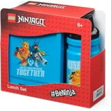 Room Copenhagen LEGO Lunch-Box Set Ninjago Classic blau/schwarz, 2-teilig, mit Trinkflasche