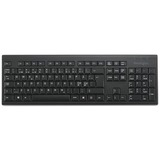 Kensington KB150 EQ, Tastatur schwarz, US-International-Layout, Membran