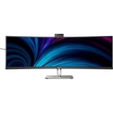 Philips 49B2U5900CH/00, LED-Monitor 124 cm (48.8 Zoll), schwarz/silber, DisplayPort, HDMI, Adaptive-Sync, USB-C, Curved, Webcam, HDR