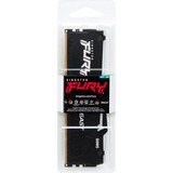 Kingston FURY DIMM 8 GB DDR5-6000, Arbeitsspeicher schwarz, KF560C30BBEA-8, FURY Beast RGB, INTEL XMP, AMD EXPO