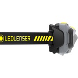 Ledlenser Stirnlampe HF4R Work, LED-Leuchte grau/gelb