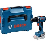 Bosch Akku-Bohrschrauber GSR 18V-65 Professional solo, 18Volt blau, ohne Akku und Ladegerät, in L-BOXX