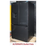 SAMSUNG RF50C530EB1/EF, French Door edelstahl (dunkel), AI Energy Mode, Twin Cooling+, Precise Cooling