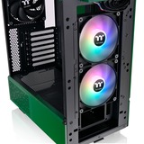 Thermaltake Ceres 350 MX , Tower-Gehäuse dunkelgrün, Tempered Glass x 2