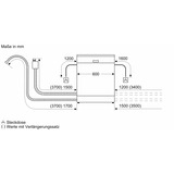 Bosch SMU4EVS08E Serie 4, Spülmaschine edelstahl (gebürstet)